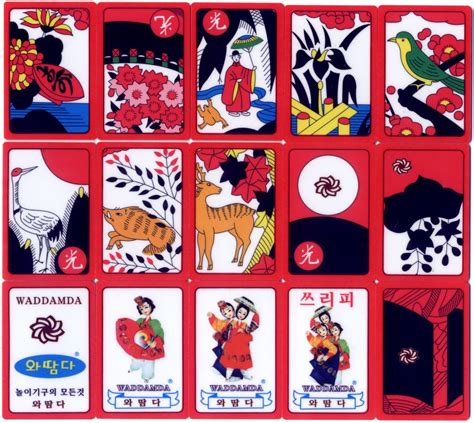 deck cards korean casino - korean card game.